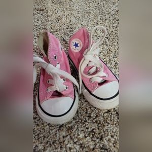 Baby girl converse- size 5